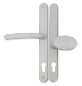 Millenco Upvc Door Handle LEVER PAD White 117mm / 86mm 236mm Fixings - Picture 1 of 3
