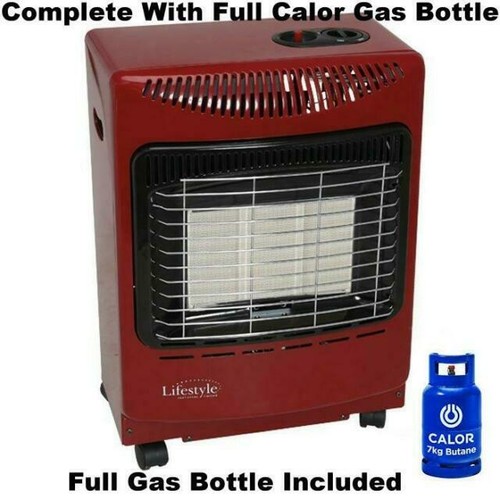 Lifestyle Mini Heatforce Indoor Gas Heater - Red (u200e505-122) for sale online  | eBay
