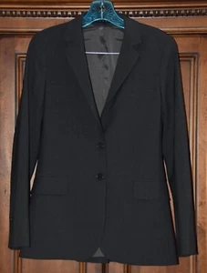 Blazer Theory Business grigio giacca misto lana elasticizzato taglia 6 - Foto 1 di 8