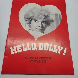 Hello Dolly Carol Channing Vintage Musical Program Book - Inscribed - Picture 1 of 7