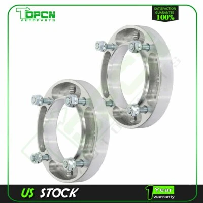 2x espaciadores de rueda plateados 4x137 10x1,25 tacos 1" para Bombardier Can-Am Commander Foto 1 de 4