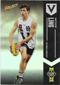 2017 Future Force Silver Rainbow Parallel (53) Matthew LING Sydney - Picture 1 of 1