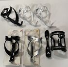 Lot of 6 Bontrager RL Bicycle Water Bottle Cages Black Silver White 34-38g NEW