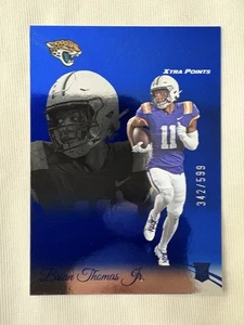 2024 Panini Prestige Brian Thomas Jr. Blue Extra Points #’d/599 - Picture 1 of 2