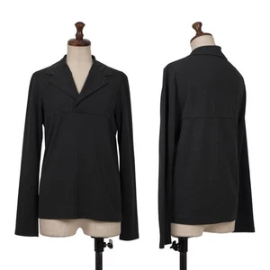 Y's Open Collar Stretch T Shirt Size S-M(K-163496) - Picture 1 of 12