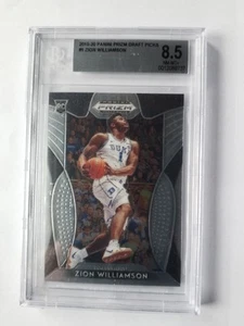 Zion Williamson 2019-20 Panini Prizm Draft Picks #1 Rookie RC BGS 8.5 - Picture 1 of 1