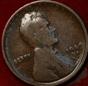1909-S San Francisco Mint Copper Lincoln Wheat Cent - Picture 1 of 2