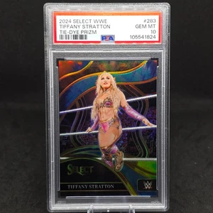 2024 Panini Select WWE TIFFANY STRATTON Tie-Dye Prizm /25 #283 PSA 10 - Picture 1 of 2