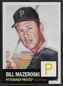 2023 TOPPS LIVING SET # 650 BILL MAZEROSKI Pittsburgh Pirates 1,878 Printed a - Picture 1 of 1
