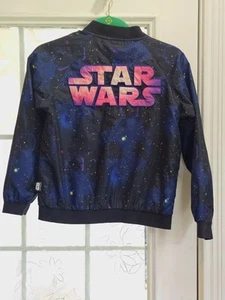 DISNEY STORE GIRL'S STAR WARS JACKET 100% AUTHENTIC Size 9/10 - Picture 1 of 8