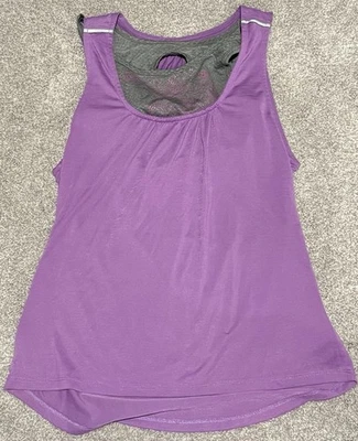 Top de ciclismo Novara morado para mujer talla pequeña Foto 1 de 2