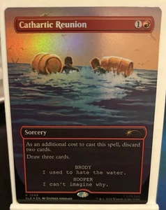 🌟 Cathartic Reunion FOIL Jaws 🦈 Secret Lair Bonus Card 🌟 - Picture 1 of 2