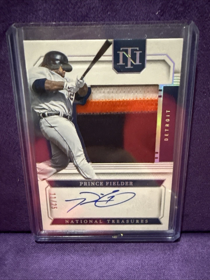 2024 Panini National Treasures Béisbol Prince Fielder Ss - Pfd Foto 1 de 2