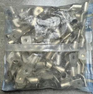BM 01831, Uninsulated Ring Cable Lug, Size 50mm2 / 1/0, M6 Hole,100 Pc's Per Pkt - Picture 1 of 2