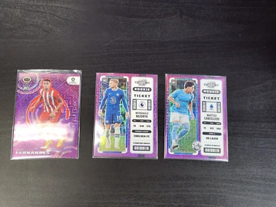 Mykhailo Mudryk Rookie Ticket & Matteo Cancellieri & Kaiky Fernandes See Picture - Image 1 of 4