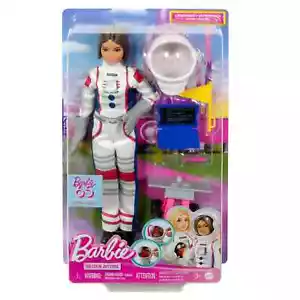 Barbie 65th Anniversary Careers Astronaut Puppe & 10 Zubehörteile - Neu - Bild 1 von 5
