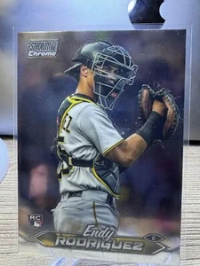 2024 Stadium Club Endy Rodríguez Chrome Rookie RC Pirates 🔥🔥 - Bild 1 von 2