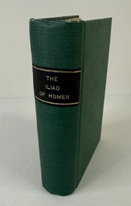 The Iliad Of Homer Vol II Leaf & Bayfield 1989 Antique Greek / English Hardcover - Picture 1 of 17
