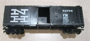 Model Power HO Scale New Haven 40 Ft. Box Car NH # 32957 Model Train With Box - Picture 1 of 15