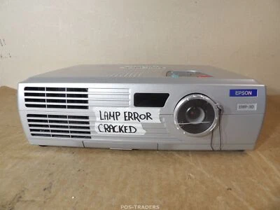 Epson EMP-30 Projector Beamer SVGA 3LCD 800 Lumens - LAMP ERROR - EXCL REMOTE - Bild 1 von 4