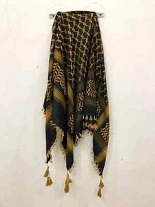 Keffiyeh Shemagh Todo Original Hecho en Palestina Bufanda Árabe Kufiya Arafat Algodón - Imagen 1 de 4