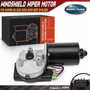 1x limpiaparabrisas delantero motor para Hummer H2 2003 2004 2005-2007 12 hojas - Imagen 1 de 8
