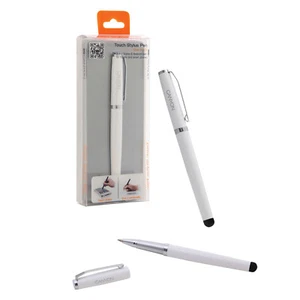 Lápiz de entrada blanco para tablet PC pantalla táctil dispositivos bolígrafo integrado - Imagen 1 de 3