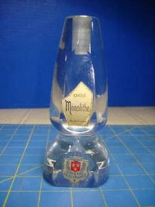 MONOLITHE CRISTAL (LLE FRANCE) CANDLE HOLDER NEW  NEVER USED - Picture 1 of 6