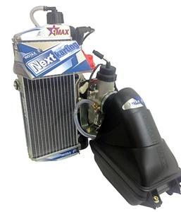 KIT DE PEGATINAS DE RADIADOR NEXTKARTING ROTAX - KART - Imagen 1 de 3