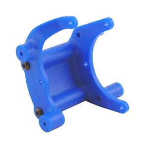 Blue Bumper/Wheelie Bar Mount RPM80905 fits 2WD Traxxas Slash/Stampede - Picture 1 of 1