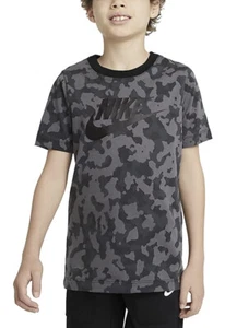 Nike Sportswear Big Kids' (Boys') Printed T-Shirt (SM (8-9 Big Kids), Iron Grey) - Picture 1 of 4