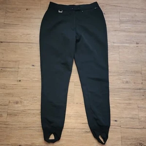 Schoeller of Switzerland Women's White Fir Ski Pants 14T Black Stretch Outdoors - Picture 1 of 10