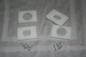 Combat Robot Parts - Drill motor mount - UHMW plastic - HF  18V drill - DIY  Rc - Picture 1 of 9