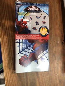 Marvel ULTIMATE SPIDER-MAN 17 WALL DECALS Comic Classic Spiderman Stickers Decor - Picture 1 of 5