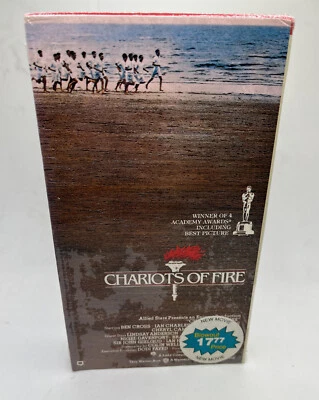 Chariots of Fire VHS Tape Warner Home Video New Sealed Unopened - Image 1 of 4