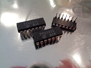 TPQ2222 X3 CHIPS MPQ2222 NPN QUAD TRANSIST ARRAY 4x2N2222 DIP14 UKSTOCK - Picture 1 of 2