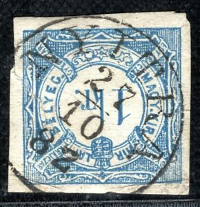 Slovakia Postmark HUNGARY Stamp *NYTTRA* Nitra CDS 1882 {samwells}BLACK284