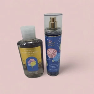 Bath & Body Works COTTON CANDY CLOUDS Fine Fragrance Mist Spray & Shower Gel - Picture 1 of 2