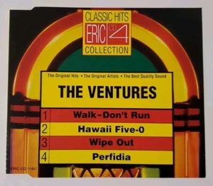 THE VENTURES - CLASSIC HITS - ERIC 4 COLLECTION (CD, 1991) 11401 - VG+  - Picture 1 of 4