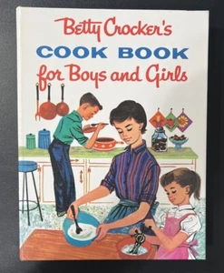 Betty Crocker | Cook Book For Boys And Girls Vintage 2003 Facsimile Edition - Imagen 1 de 4