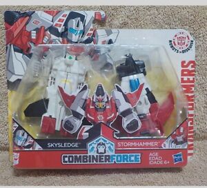 TRANSFORMERS Robots in Disguise 2015 Combinerforce SKYSLEDGE and STORMHAMMER