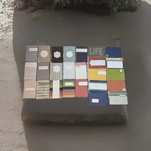 New 25 Cards 4x6” Project Life Becky Higgins Coral Kit Scrapbooking - Picture 1 of 2