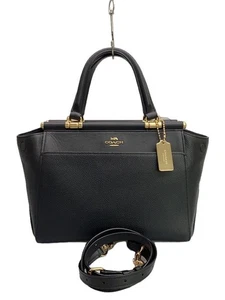 Coach Grace 2WAY Schultertasche Handtasche Leder BLK 21343 - Bild 1 von 7