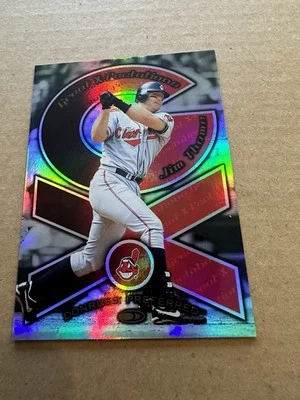 1998 Donruss Preferred Great X-pectations #5 Jim Thome 2253/3000 NMT MINT Insert - Image 1 of 2