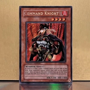 YuGiOh • Command Knight • CT1-EN003 • Prismatic Secret Rare Limited Edition • LP - Picture 1 of 2