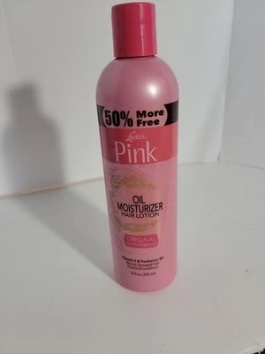Lusters Pink Lotion Original Oil Moisturizer Hair Lotion Revives & Protects 12oz - Image 1 of 3