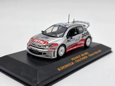 1/43 2002 Peugeot 206 WRC - Finland Rally - Gronholm / Rautiainen | IXO Model — 第 1/3 张图片