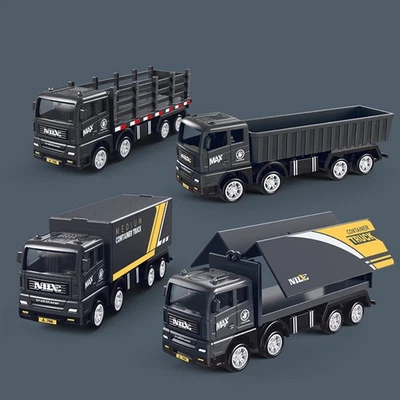 Inertial Simulation Transport Vehicle Container Truck Express Car Children's Toy - Image 1 of 4