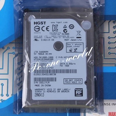 100% OK HTS541010A9E680 HITACHI 1 TB 2.5" 5400 RPM 8 MB SATA Hard Disk HDD - Image 1 of 2