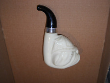 Avon Wild Country After Shave Bull Dog Pipe Bottle, Used - Empty Bottle
